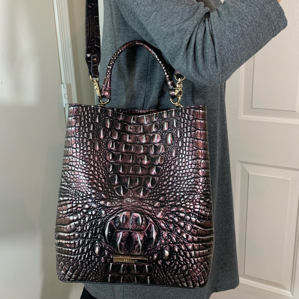 NWT BRAHMIN AMELIA IN PLUM MELBOURNE